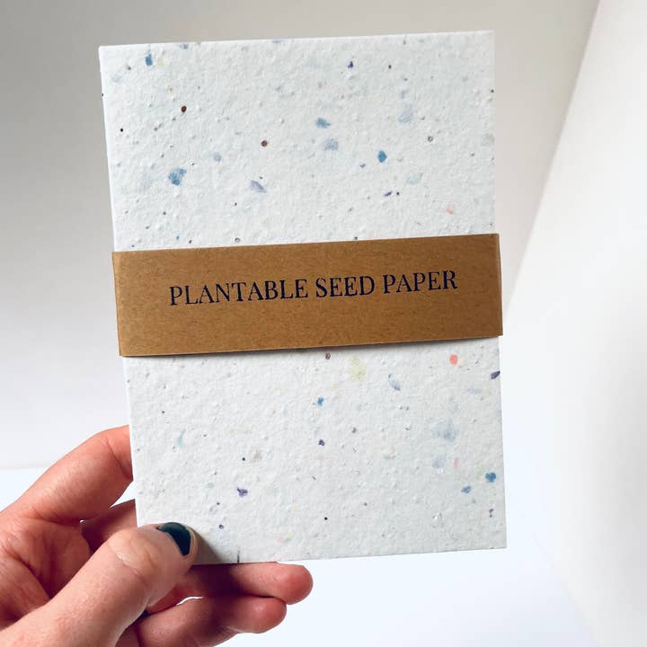 Atelier By Cat - Wholesale Notebook - mini Seed Paper Notebook Eco-Friendly Paper Goods, Plantable