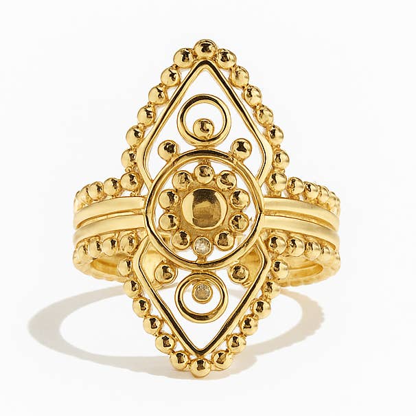 Celestial Gate Ring for wholesale by Tahana Designs