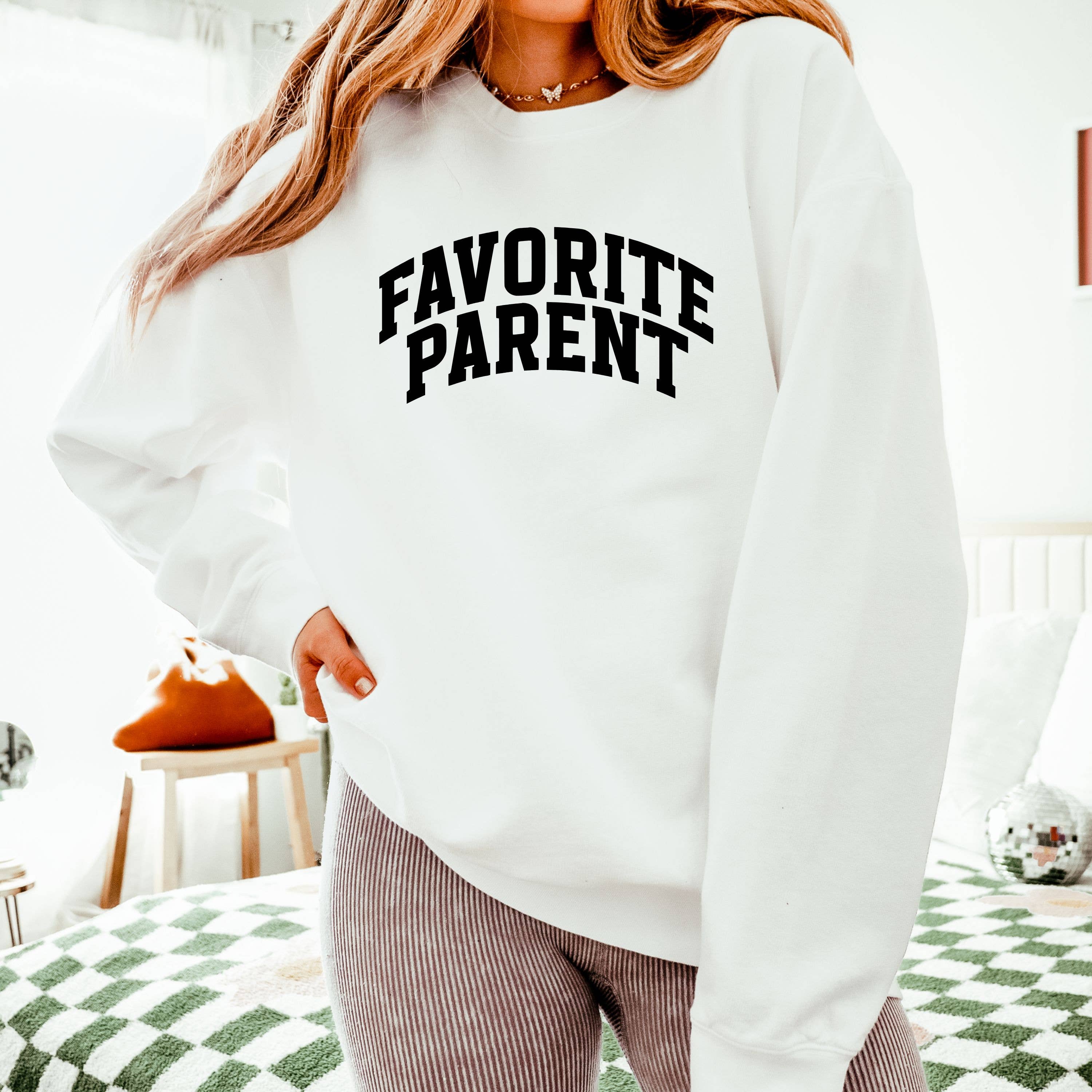 Bash - Wholesale Graphic Sweatshirt - Women's - Favorite Parent, Funny Sweatshirt, Graphic Sweatshirt0