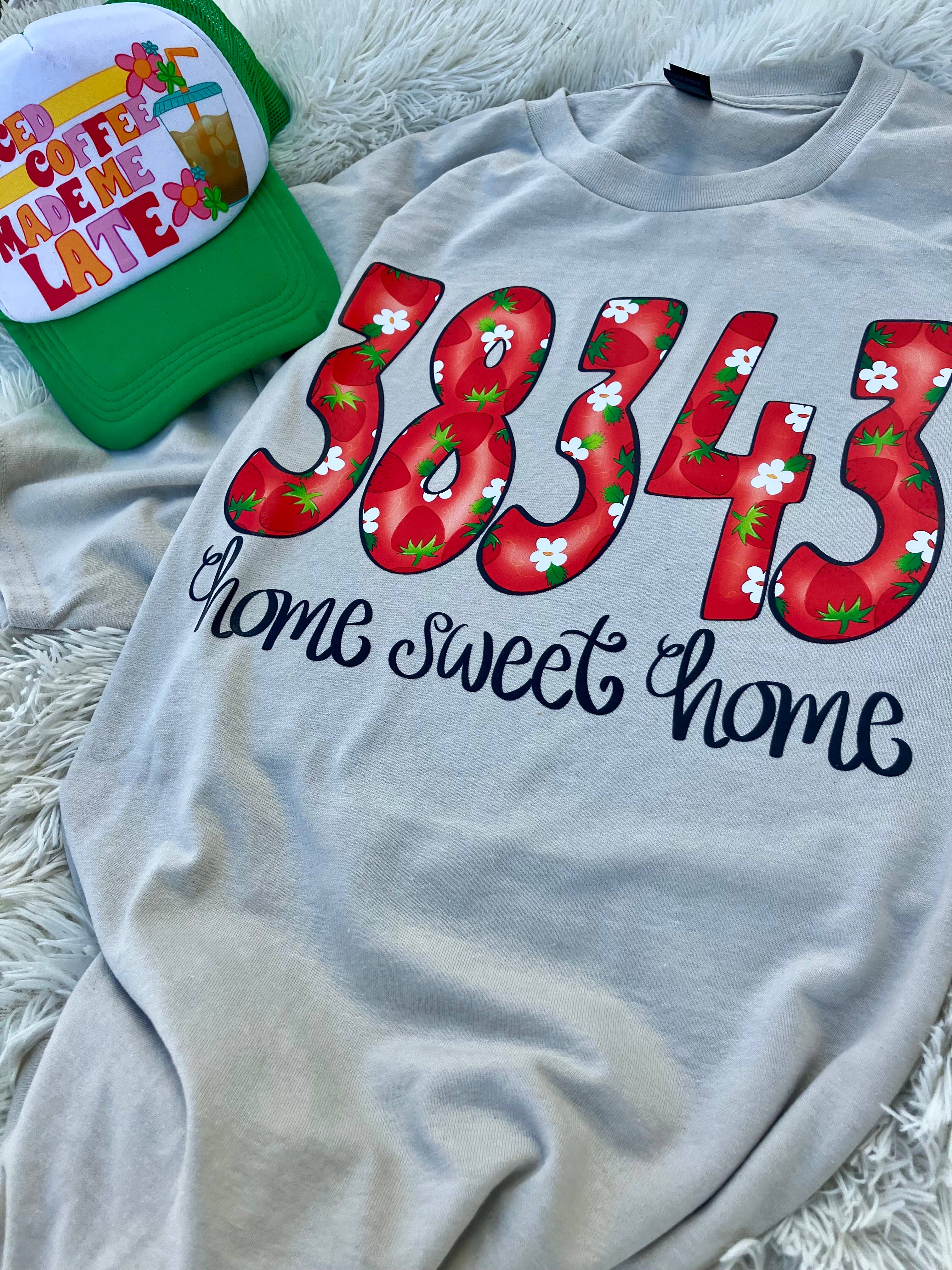 on the Bayou - Wholesale Screen Printed T-Shirt - Women's - Fruits of summer Strawberry custom zip code t-shirt6