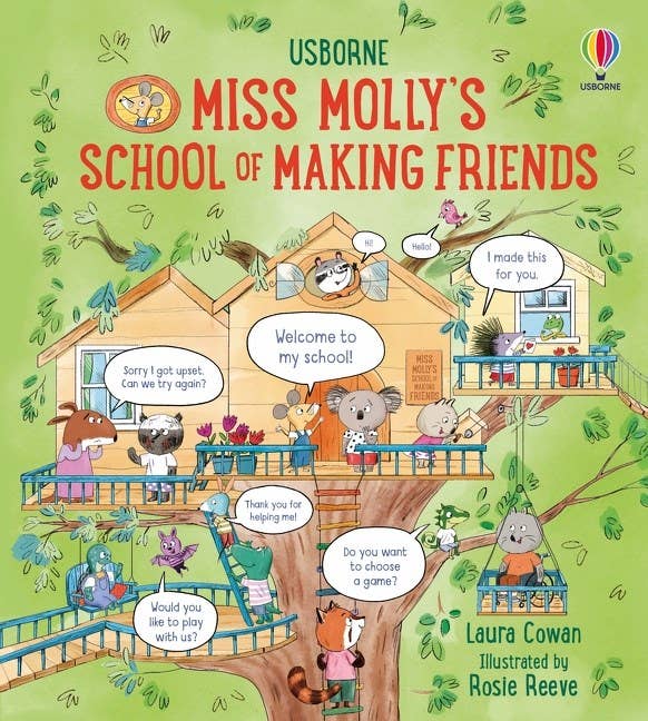 HarperCollins - Wholesale Early Reader Book (6-8) - Miss Molly's School Of Making Friends : Usborne0