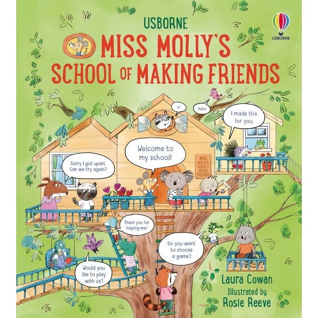 HarperCollins - Wholesale Early Reader Book (6-8) - Miss Molly's School Of Making Friends : Usborne