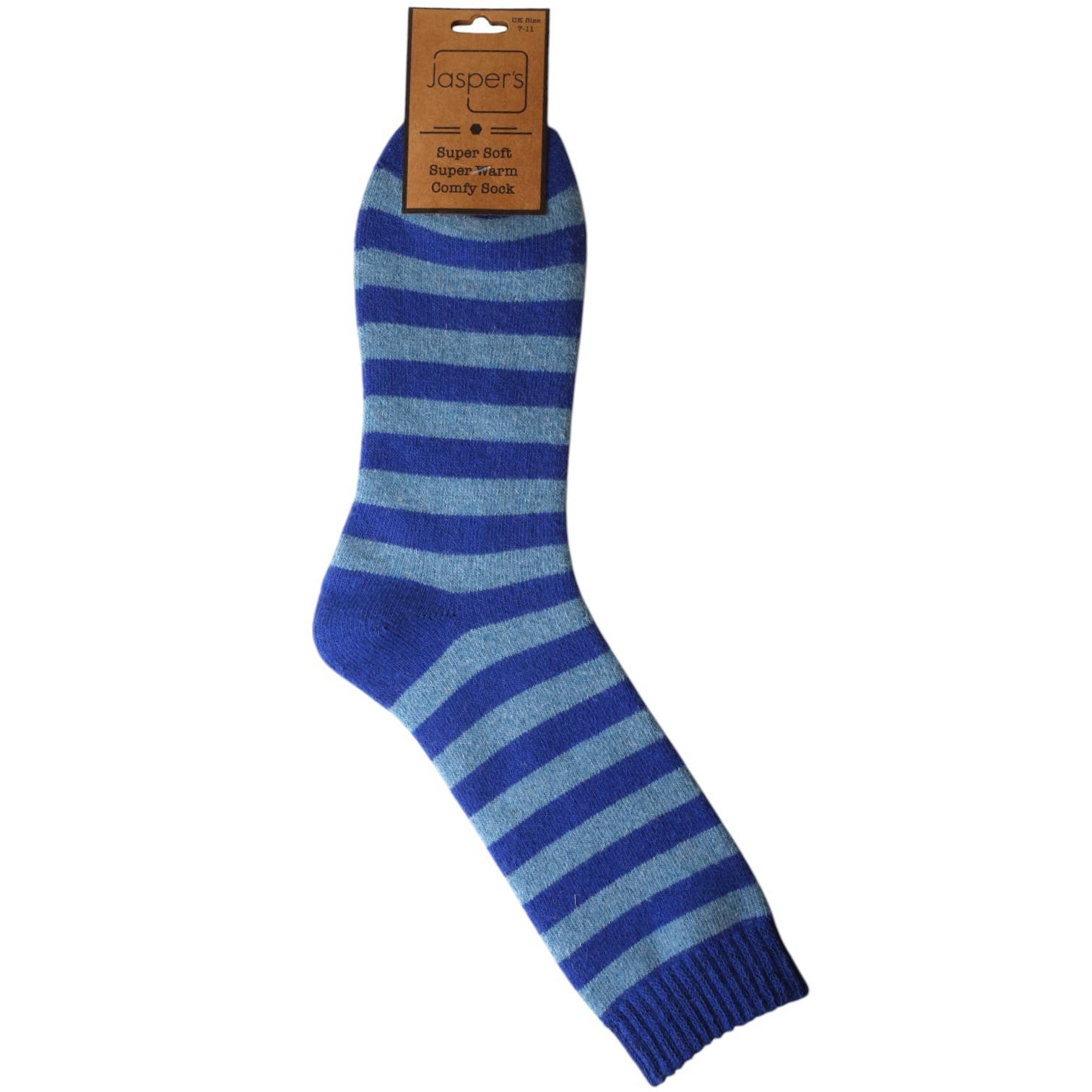 Jess & Lou – wholesale Socks – Men's – Blue Stripe Cosy Men's Socks JS8380