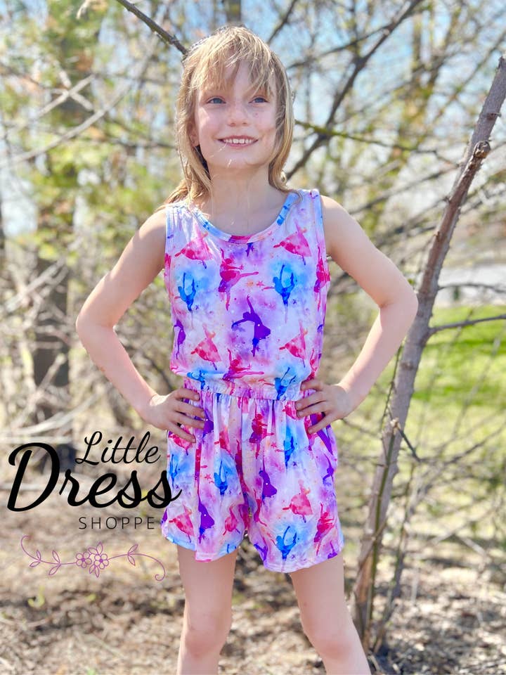 Little dress shoppe - Wholesale Romper - Kids - Dance romper5