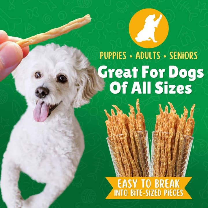 Lucky Premium Treats - Wholesale Pet Treats - Dog - Chicken Jerky Straws4
