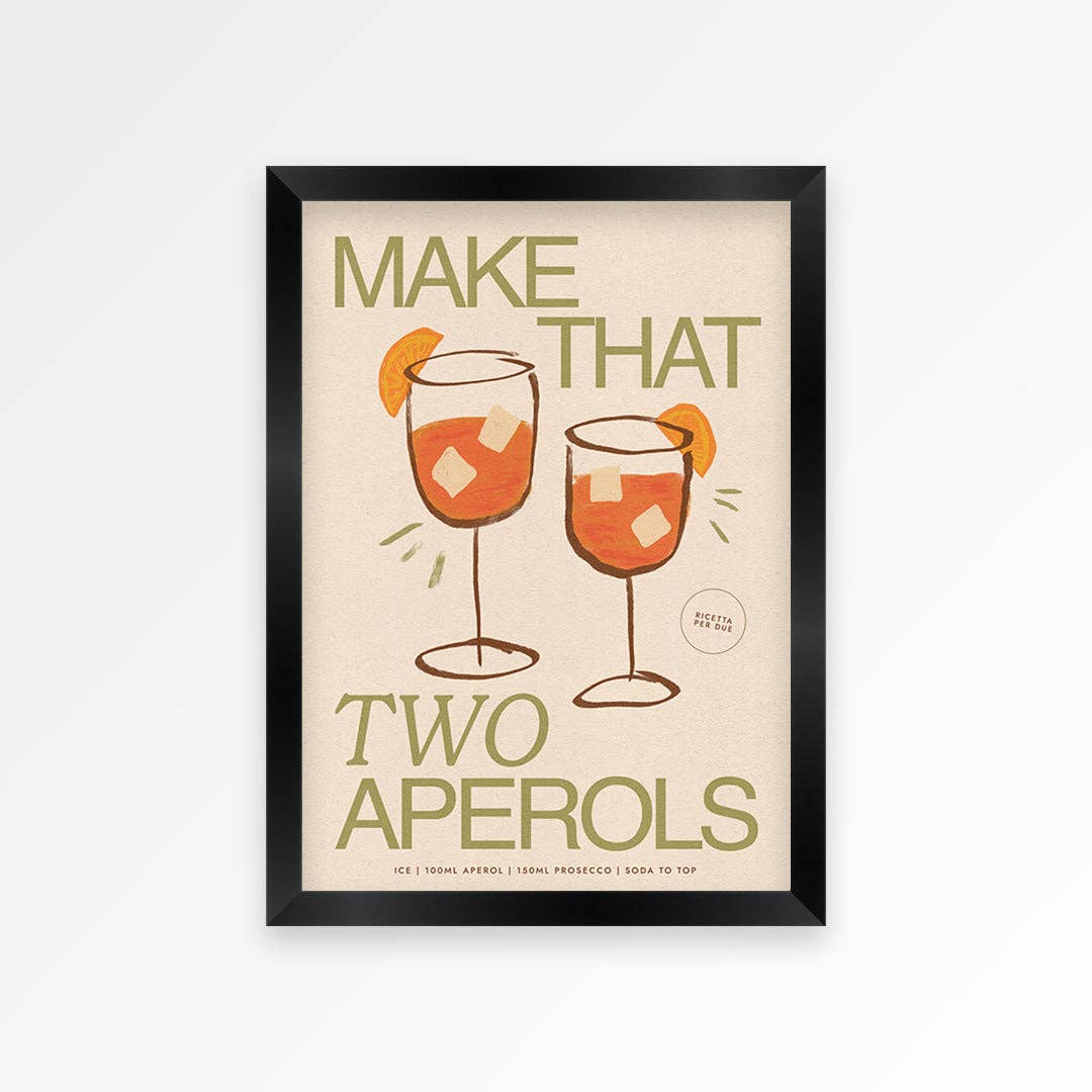Proper Good - Wholesale Art Print - Aperol Print8