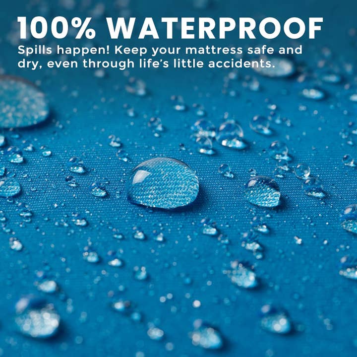 DRINKPOD LLC - Wholesale Mattress Pad/Protector - Premium Waterproof Bed Bug Mattress Cover, Zippered Mattress Protector, 10 Inches Deep, Dust Mite Proof 6-Sided Mattress Encasement for Bed