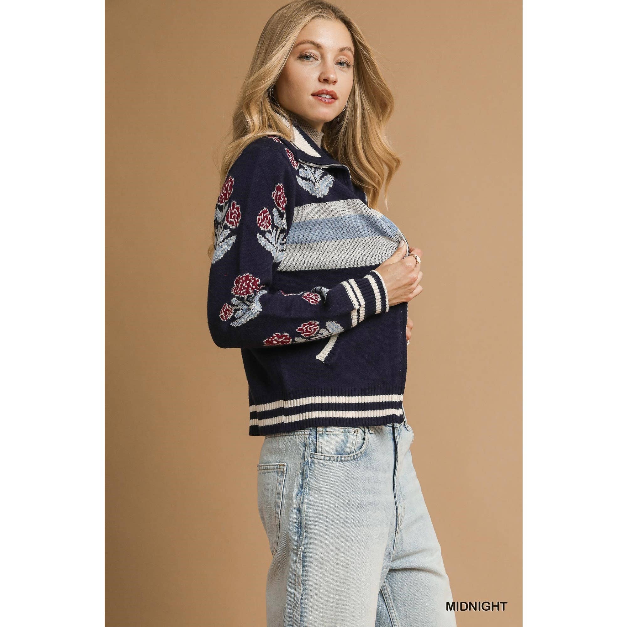 STYLE USA - Vendita all'ingrosso Giacca - Donna - Giacca in maglia jacquard2