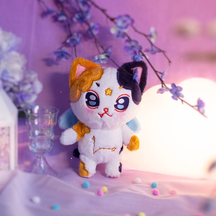 Prismono - Wholesale Stuffed/Plush Toy - Kids & Baby - "Momo the Calico Cat" Plush Toy