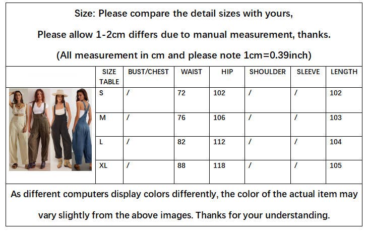 Hope & Sunshine - Wholesale Overalls - Women's - Loose Fit Sleeveless Denim Overalls3