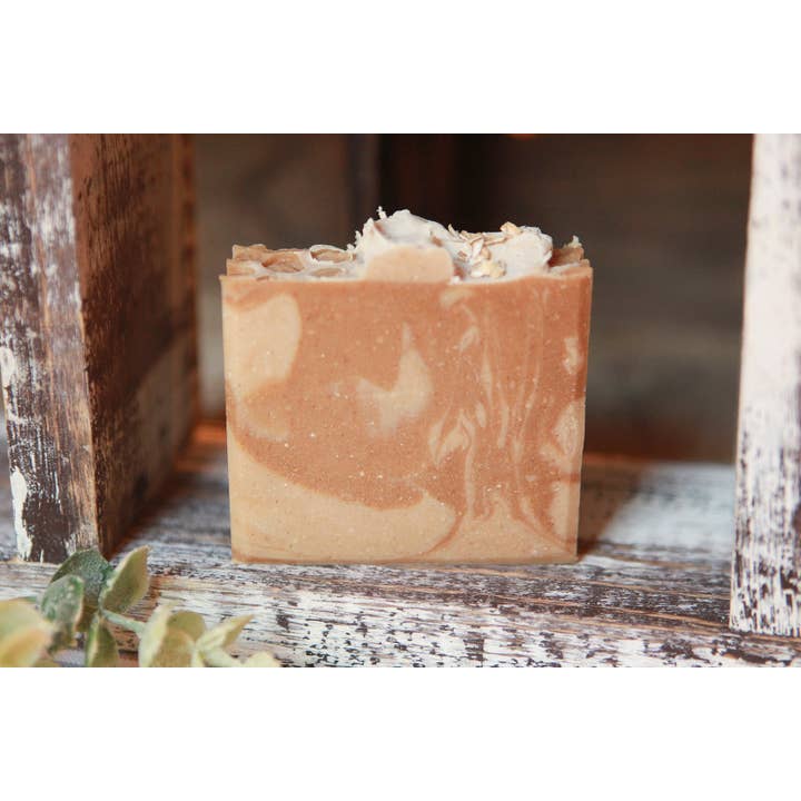 Faith and Grace Soap Co. - Wholesale Bar Soap - Oatmeal, Goats Milk & Honey Artisan Bar Soap, Colloidal Oats2