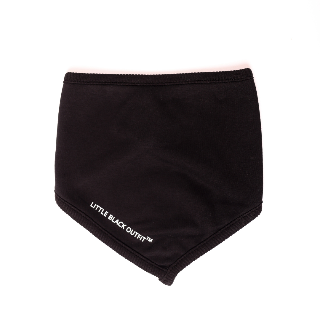 LITTLE BLACK OUTFIT – wholesale Bandana bib – Unisex Baby Bandanna Bib - Signature Collection2