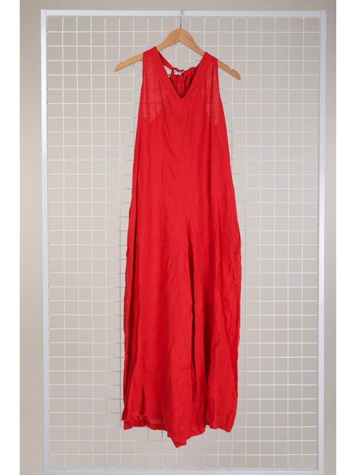 la maison des fibres naturelles - Wholesale Jumpsuit - Women's - Sleeveless jumpsuit in 100% linen 6201448