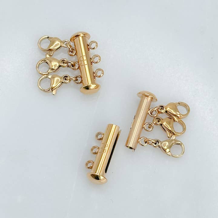 Collier fermoir superposé pour la vente par Rand Design