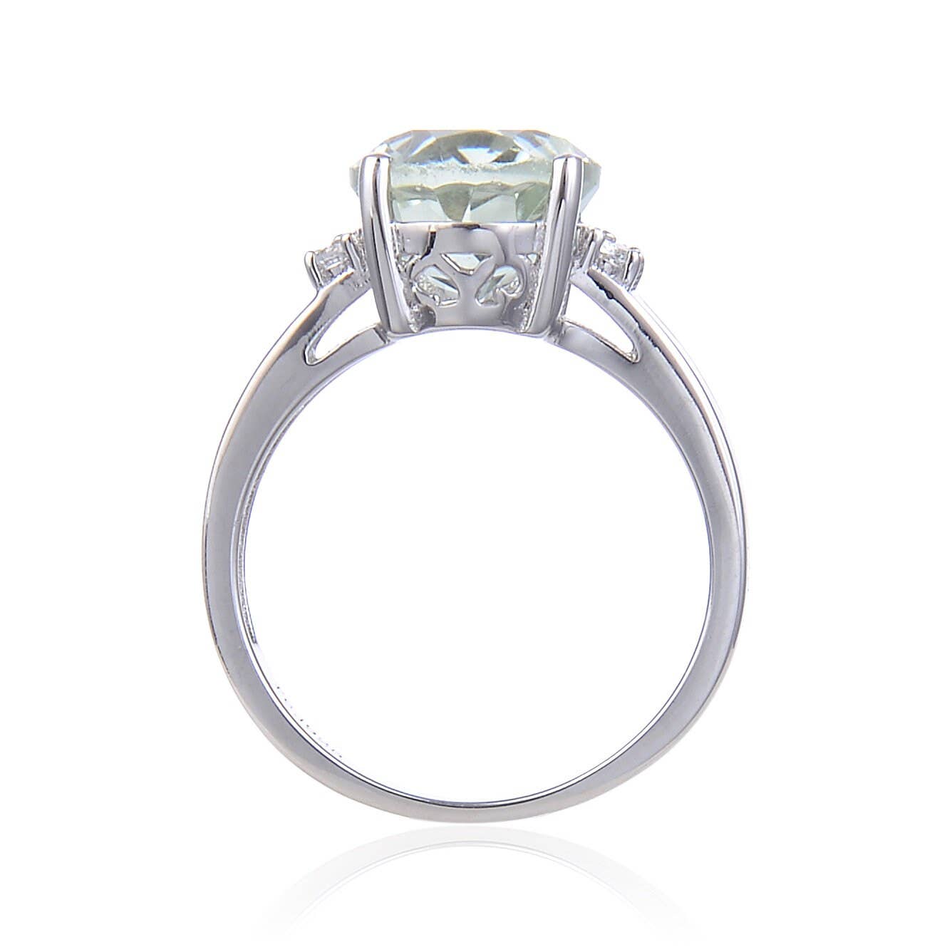 FCJ Jewelry LLC - Wholesale Cocktail/Statement Ring - 925 Silver – Natural Green Amethyst & Topaz – Statement Ring3