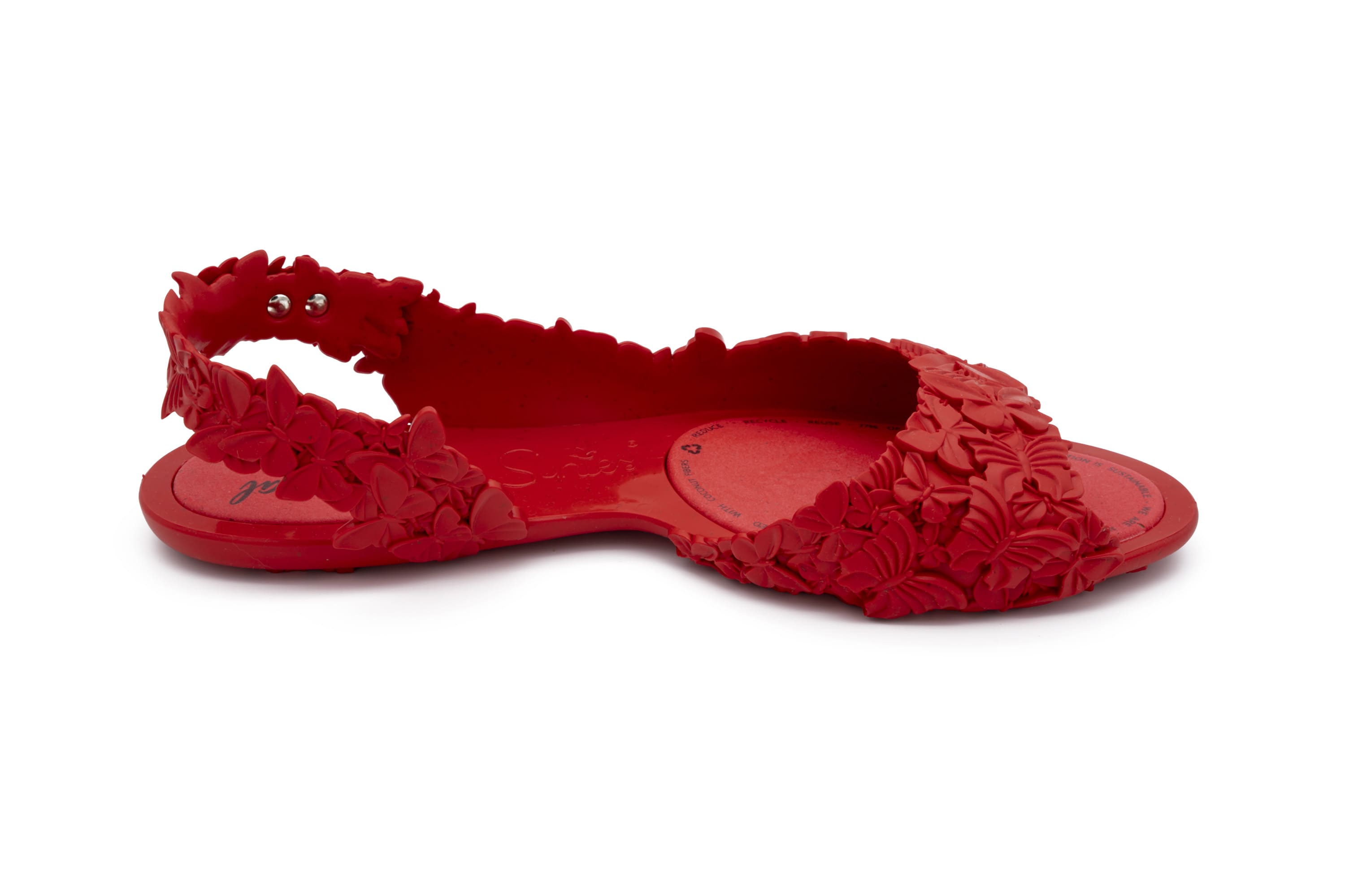 Sunies - Wholesale Sandals - Women's - FLEXI Butterfly Red6