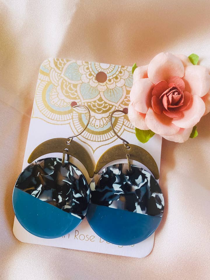 Pendientes acrílicos modernos 17 para venta al por mayor de Autumn Rose Designs