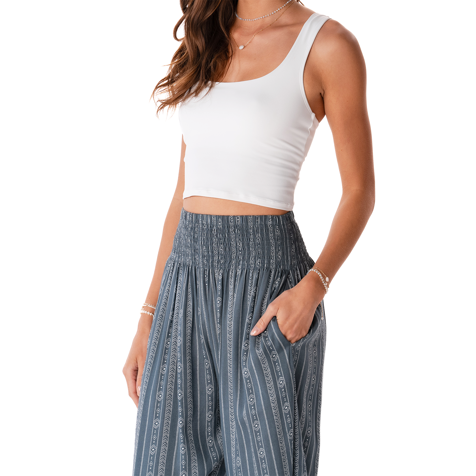 Lotus and Luna - Wholesale Pants - Women's - Lisu Tribal Harem Pants with Pockets3