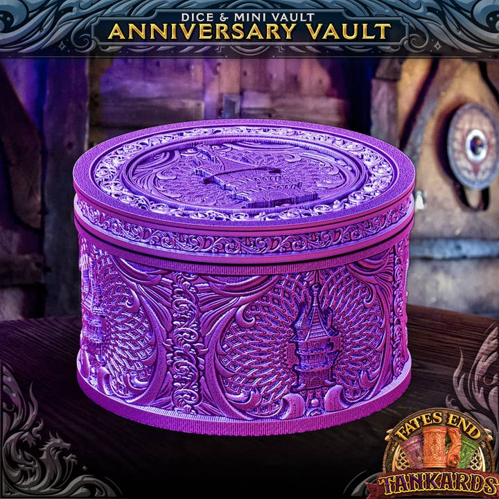 American Carver LLC - Wholesale Dice - Wizard Castle Dice Tower Tankard | TTRPG, D&D, Daggerheart
