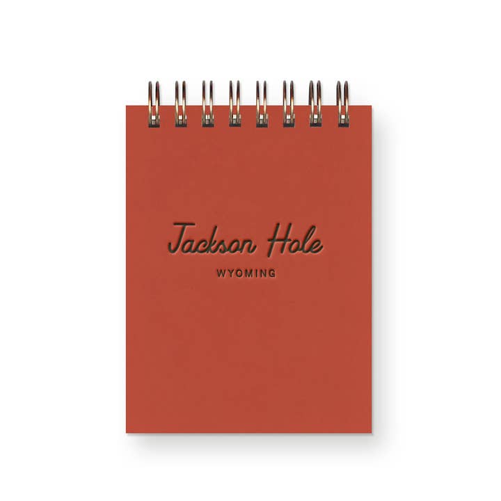 Ruff House Print Shop - Wholesale Notebook - Custom City Straight Script Mini Jotter Notebook