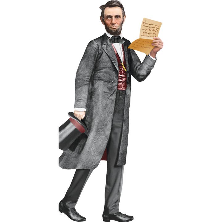 Unemployed Philosophers Guild - Wholesale Everyday Greeting Card - Abraham Lincoln Card