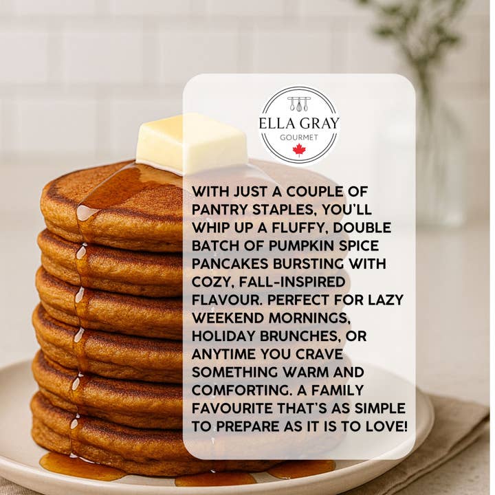 Ella Gray Gourmet - Wholesale Pancake Mix - Pumpkin Pancake Mix3