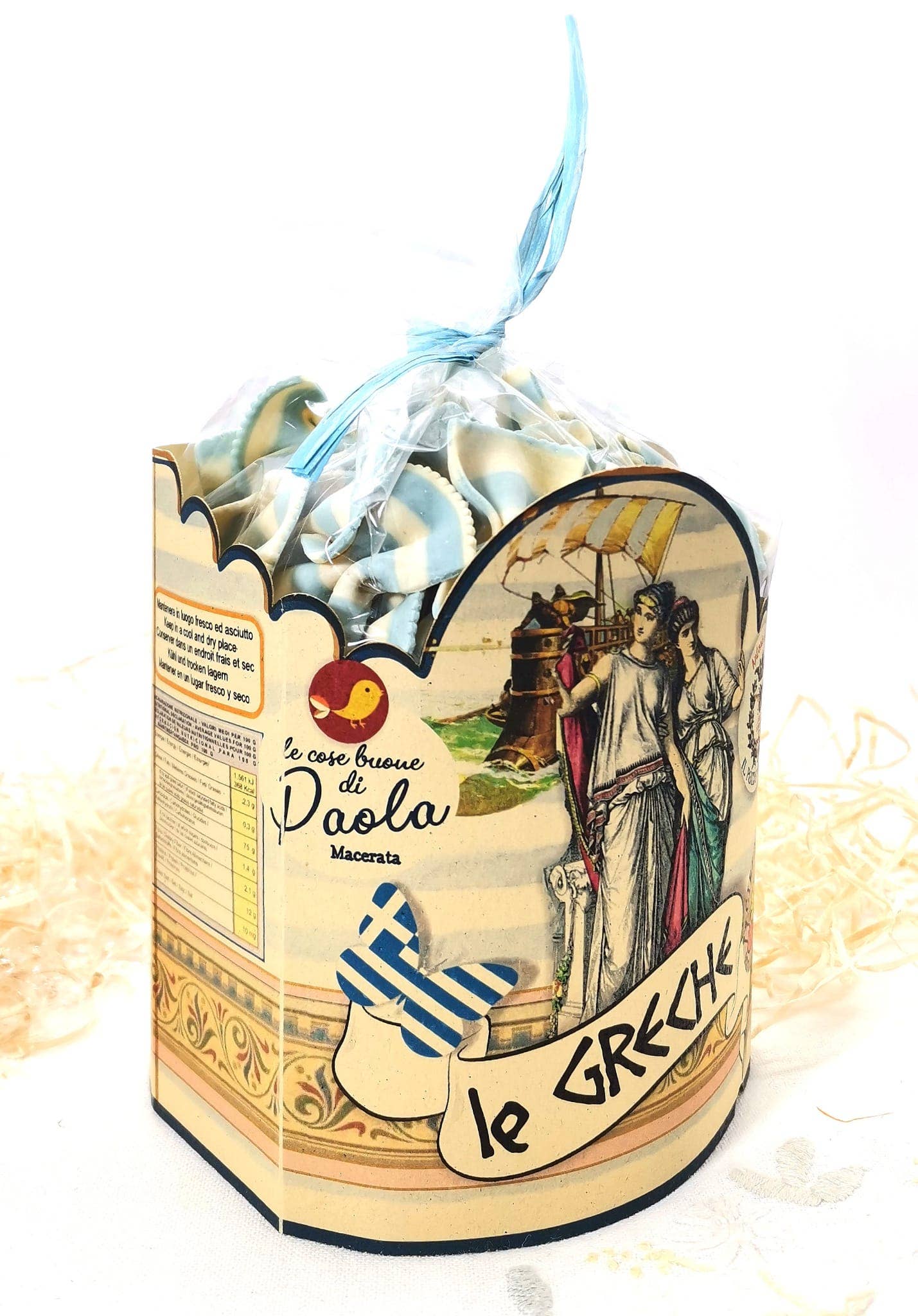 IL POZZO DEL RE firma Antonio Marella - Wholesale Pasta - Greek Butterflies 400 G1