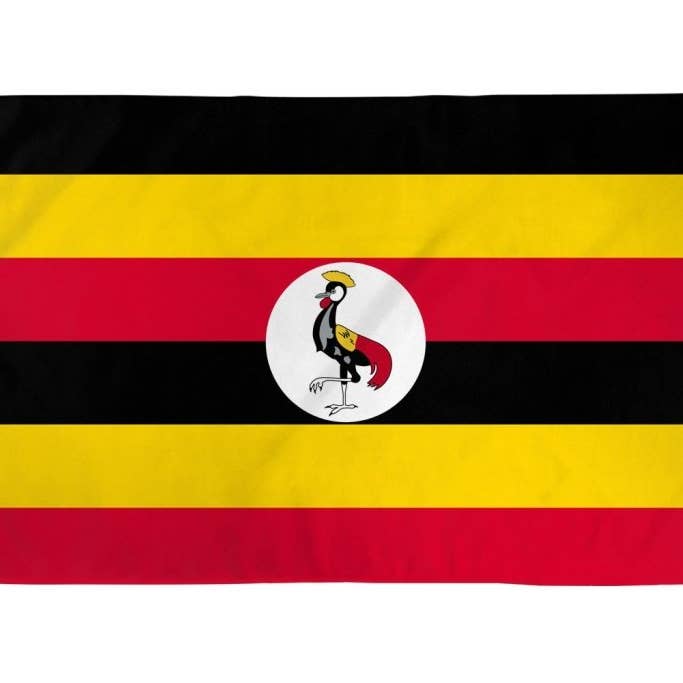 Flags Importer - Wholesale Flag - Uganda Flag 3x5ft Poly