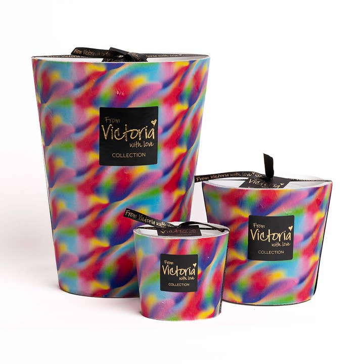 Bougie Décorative Parfumée de Design - Velvet Dégradé pour la vente par VictoriaWithLove