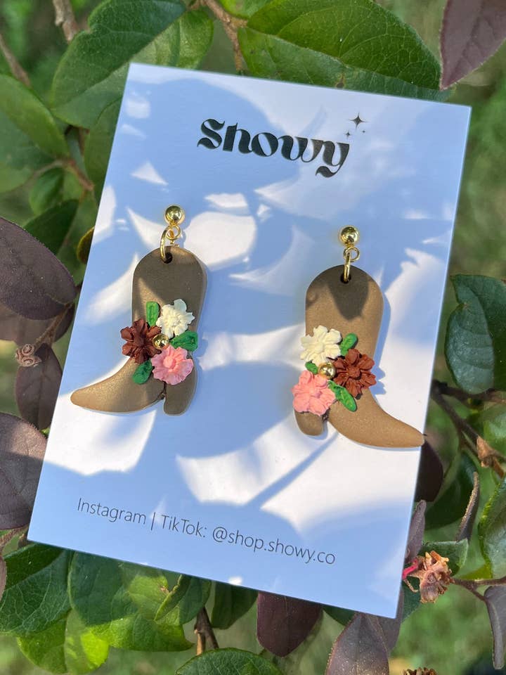 Eleonor Ohrringe 🌷 für den Großhandel von Showy LLC