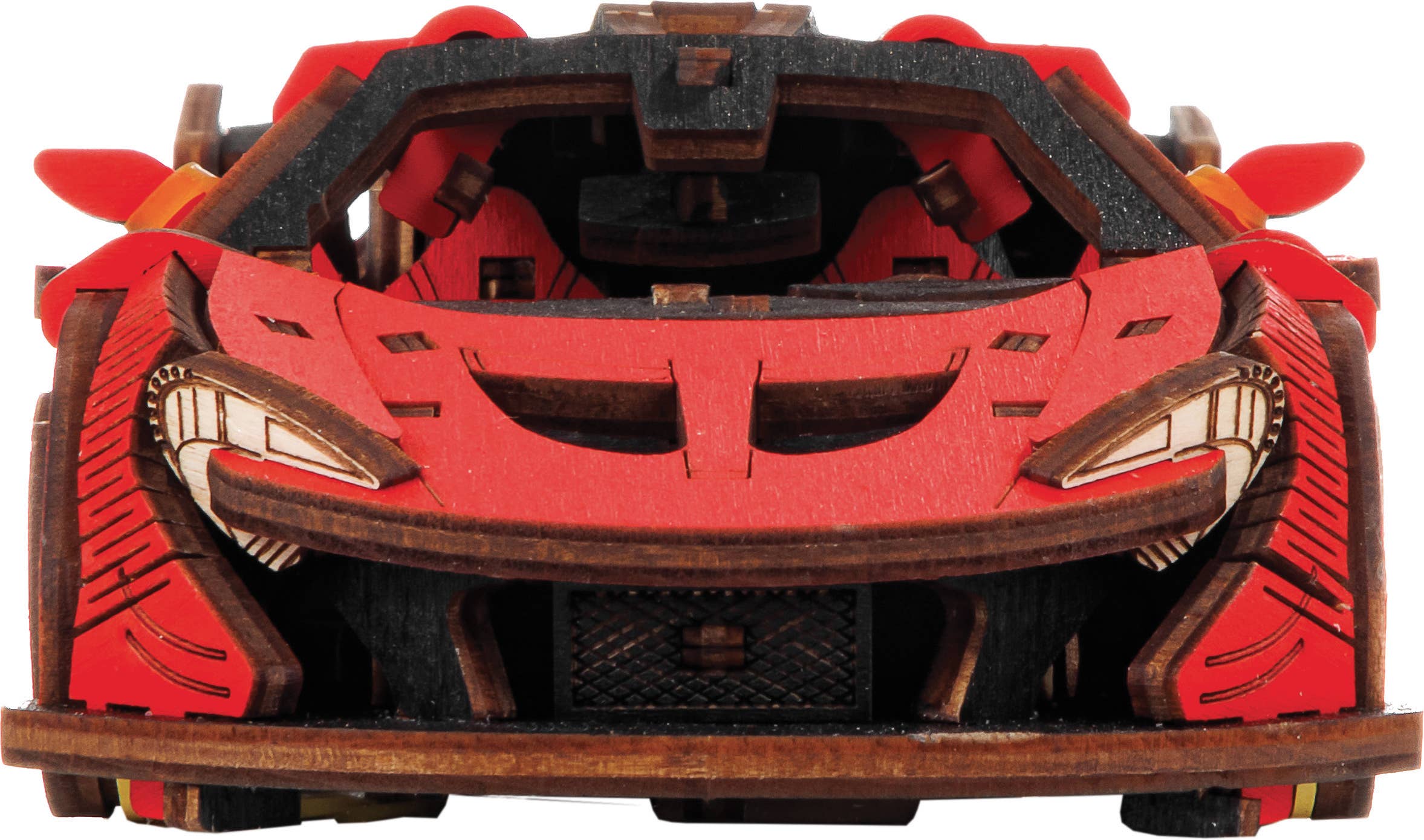 Graine Créative - Wholesale Wood Toy - Kids - 3D MODEL RED CAR EWA4