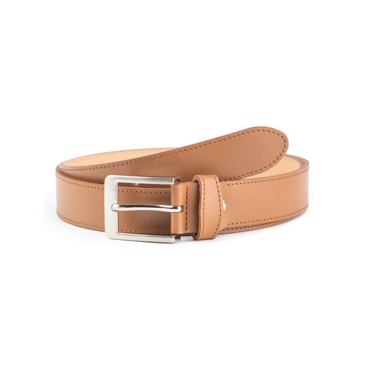 VALTICO - Wholesale Belt - Women's - 100% leather belt with stitching and nickel buckle10