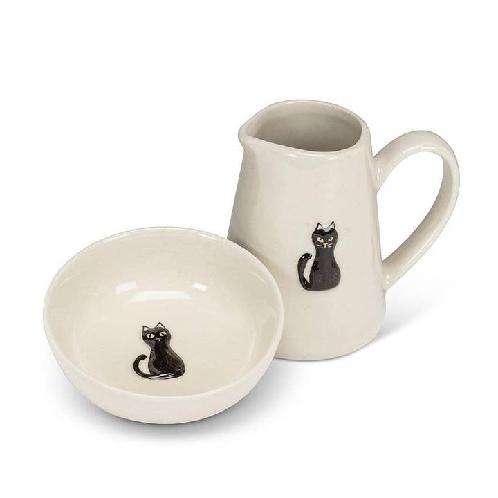 Abbott - Wholesale Decorative Plate/Dish/Bowl - Mini Bowl with Cat-3"D3