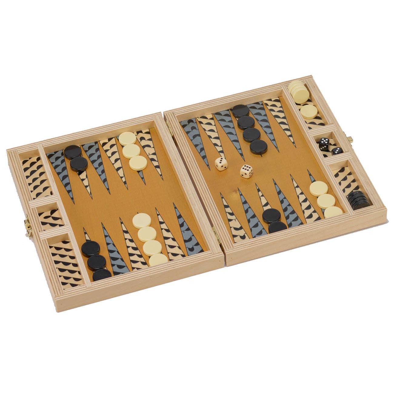 Wolfum Studio - Wholesale Board Game - Curves Travel Backgammon Set3