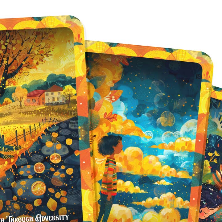 Ibiza Tarot USA - Vente Cartes de tarot - Higher Ground Oracle Cards - Un voyage spirituel unique - Inspiré des paroles - Cartes de pleine conscience7