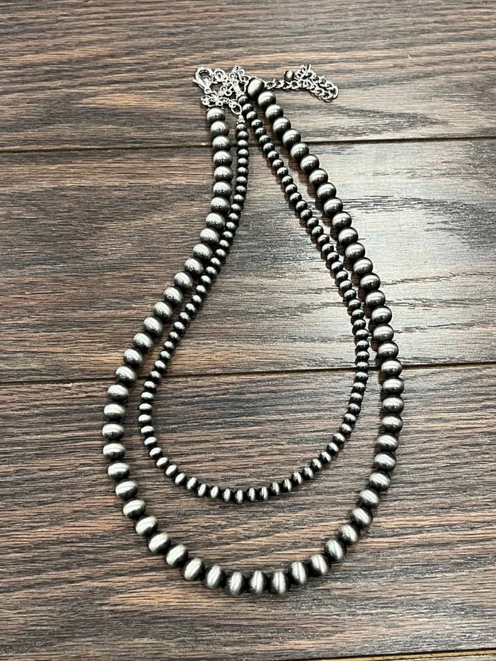 737053, Håndlavet 24" Navajo Perlehalskæde for engroshandel hos ISAC Trading Inc