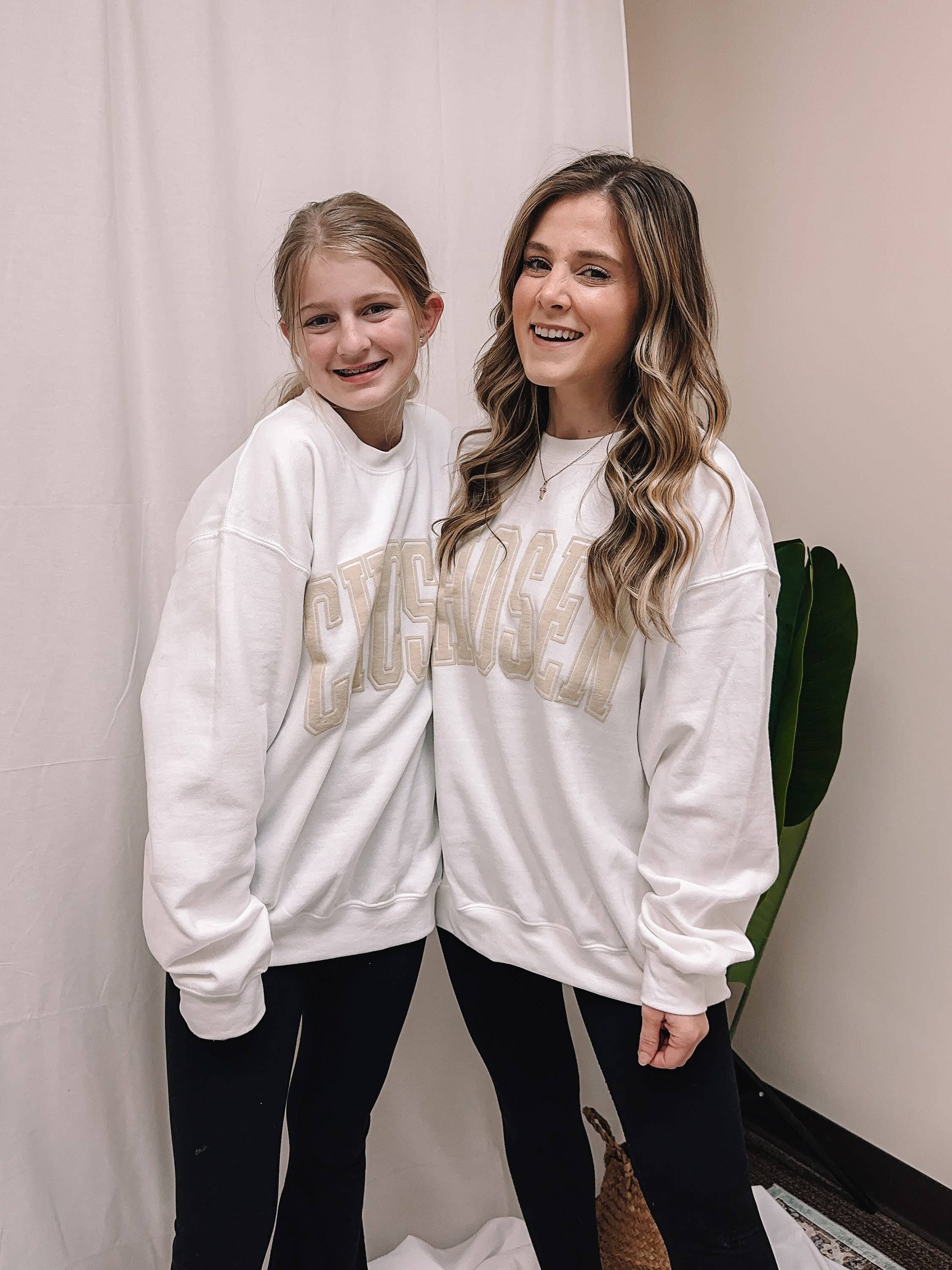 Honey Soul LLC - Wholesale Graphic Sweatshirt - Women's - Chosen Puff Graphic Sweatshirt1