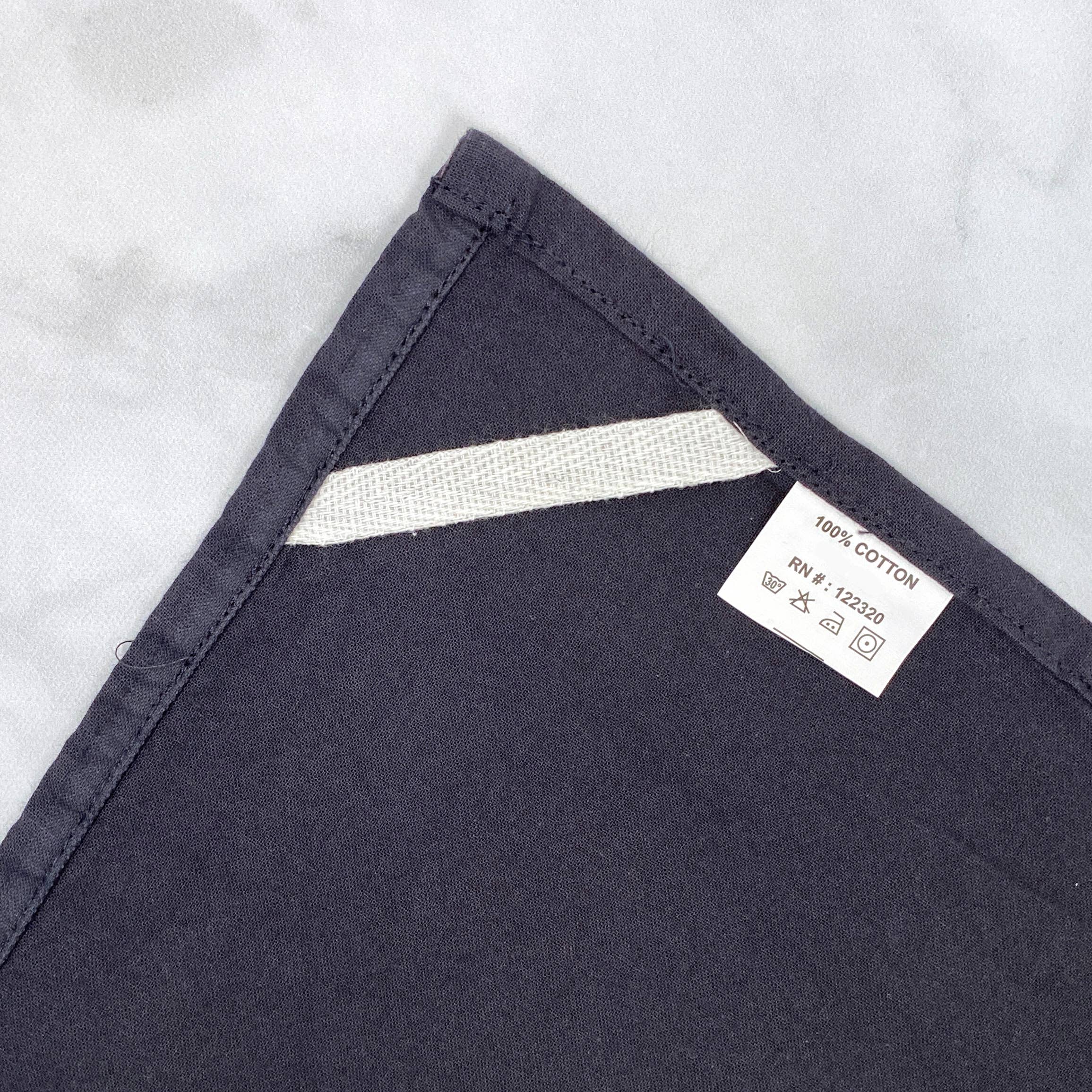 RubiaRojo - Wholesale Tea Towel - Dirty Martini Classic Cocktail Black Flour Sack Kitchen & Bar Tea Towel2