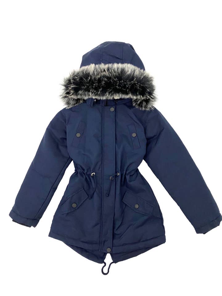 Parka azul para venta al por mayor de Boom Bam