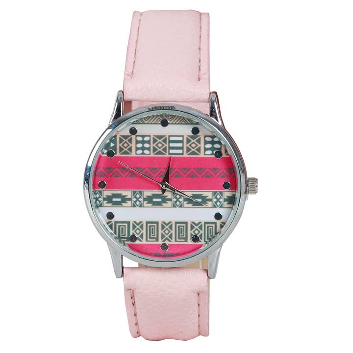 Pink De Novo Watch for wholesale by Mad Style
