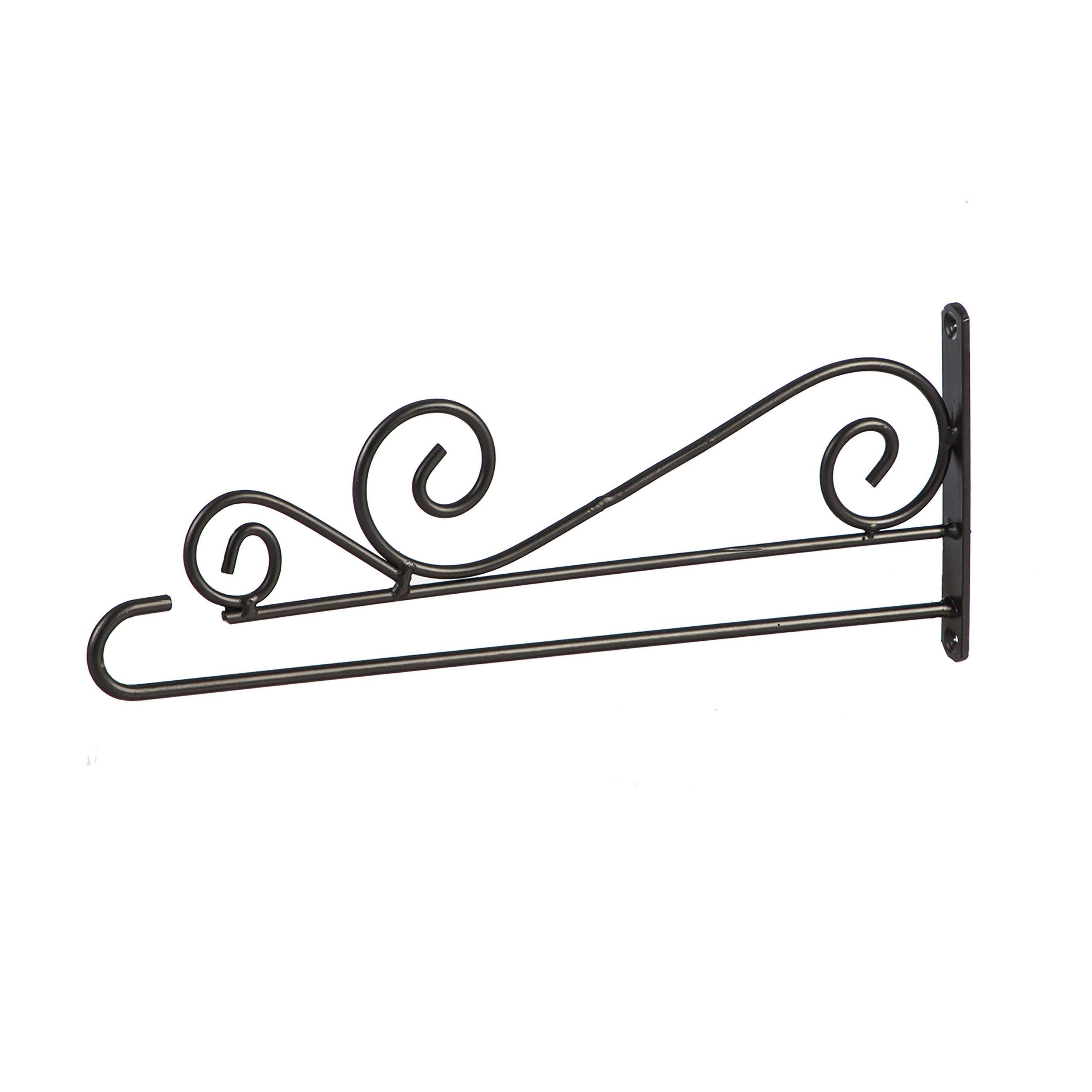 Evergreen Enterprises - Wholesale Flagpole - Swirl Wall-Mount Garden Flag Hanger0