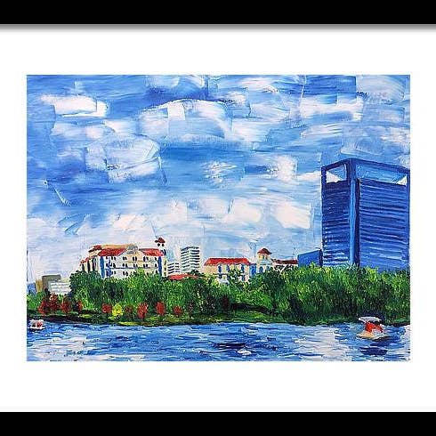 Hermann Park - Framed Print for wholesale by Lauren Luna Ltd Co.