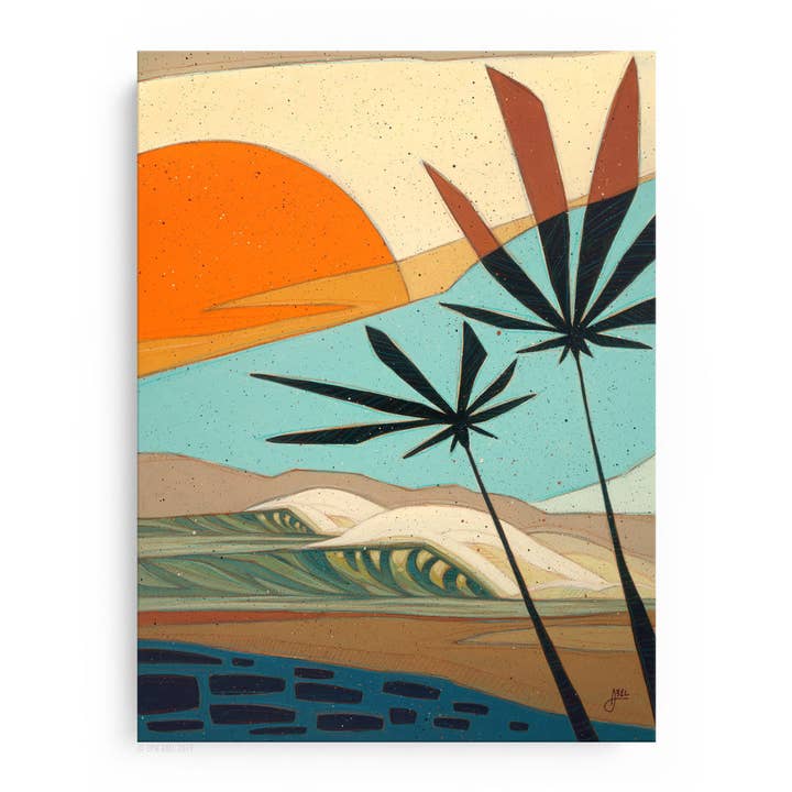 Palm Life - Imprimé WHLSL pour la vente par Abel Arts