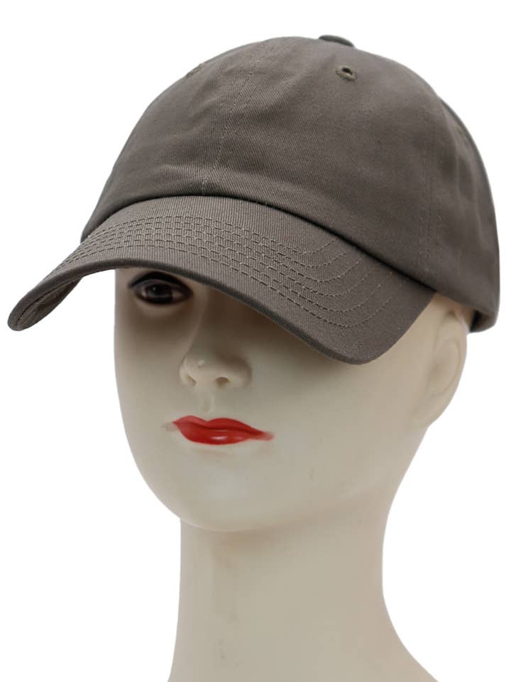 Youths Low Profile Cotton Strap Back Polo Cap for wholesale by Cap Zone