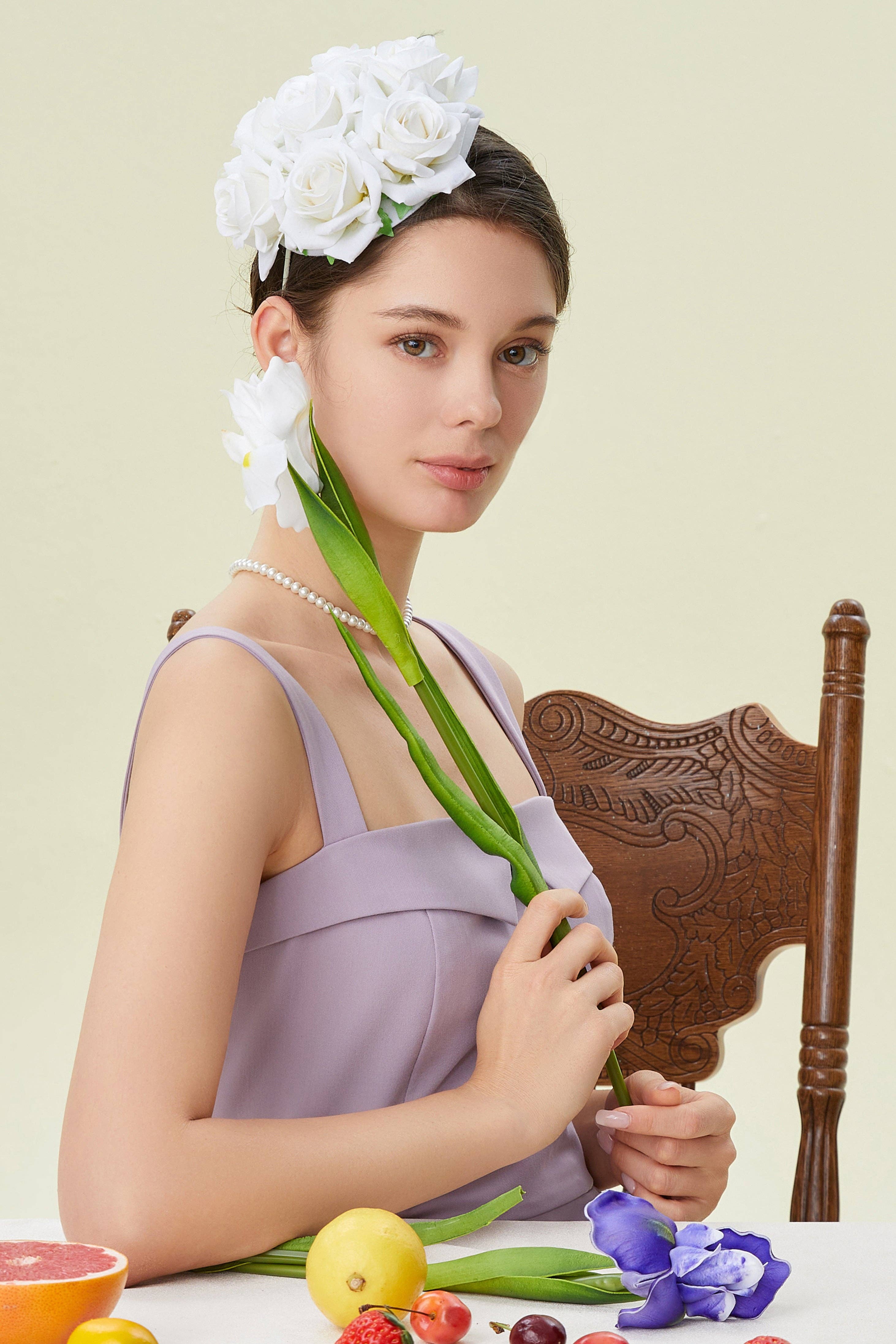 BABEYOND - Wholesale Fascinator Hat - Women's - Stylish Pillbox Floral Fascinate Hat6