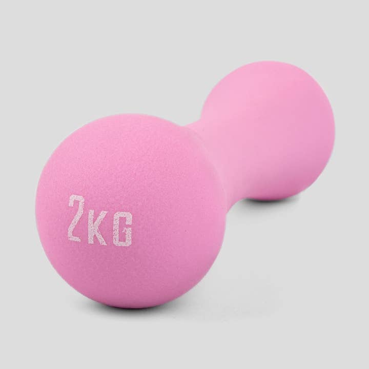 Phoenix Fitness - Vente Équipement de fitness - Haltère 2 kg rose0