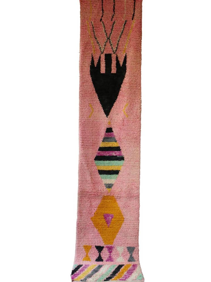New Boujad 384.00 cm x 78.00 cm para venta al por mayor de Coolest Moroccan Rugs