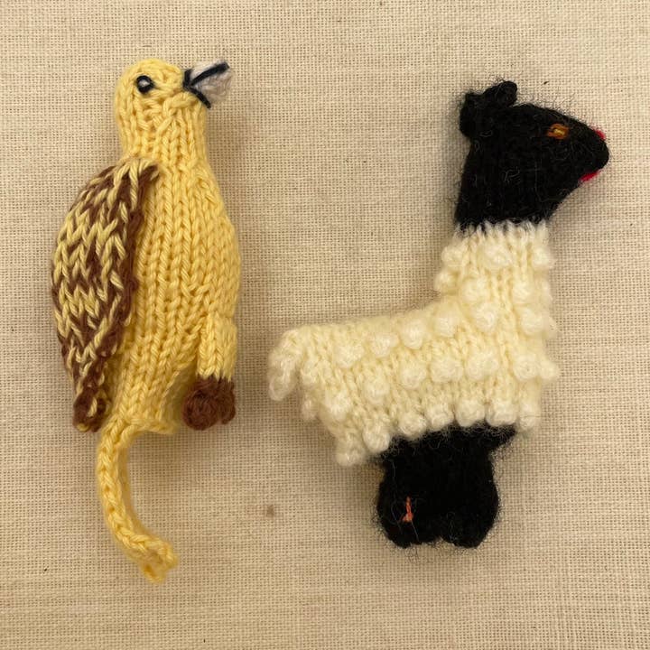 Tesoros Trading Company - Wholesale Finger Puppet - Kids & Baby - Â Hand Knit Finger Puppets Puno, Peru
