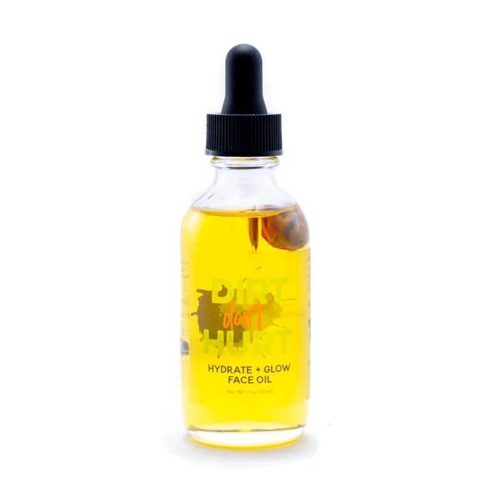 Hydrate + Glow Rose Face Oil for wholesale by Dirt Don't Hurt