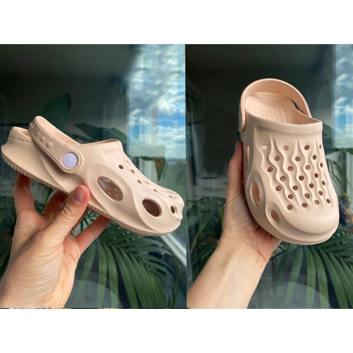 PATCHYTIGER - Wholesale Slingshot - Kids - Kids Custom Charm Clogs- Flower Power2